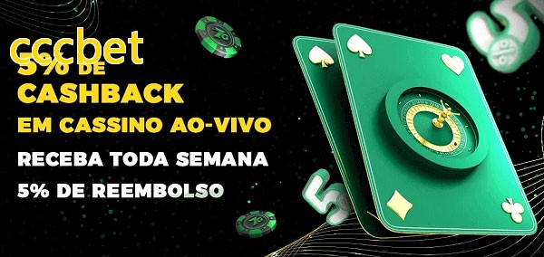 Promoções do cassino ao Vivo cccbet